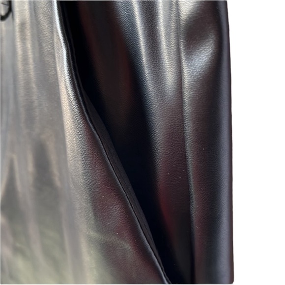 Black Pants Vegan Leather - Picture 7 of 14